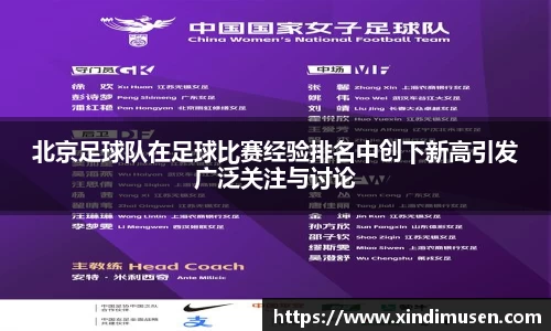 北京足球队在足球比赛经验排名中创下新高引发广泛关注与讨论